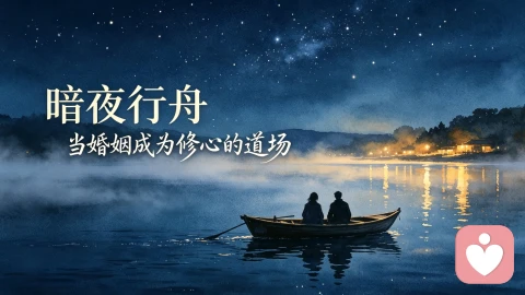 暗夜行舟:当婚姻成为修心的道场