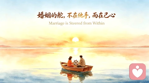 婚姻的舵,不在他手,而在己心