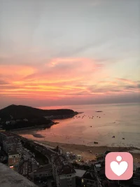 彩霞满天，安静嘛
