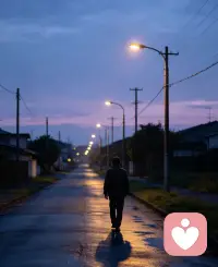 心里装着一个人的时候，安静的时刻总会无端想起对方。
也许是路过熟悉的街道，也许只是一阵晚风，思念便悄无声息漫上来。
想念不一定是歇斯底里的牵挂，更多是藏在日常细碎瞬间里。
没法时时相见，只好把惦念悄悄安放于心间。
遥遥相望，愿彼此平安顺遂。有些牵挂不必时时言说，放在心底，亦是绵长。