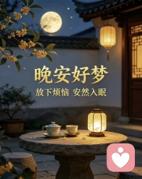 卸下一天的疲惫，夜深人静，愿你带着喜悦而平静的心情睡个好觉🔮