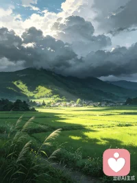 夏日总是骄阳灼人，好在总有乌云偶然路过，给大地留一段喘息的时光。人生也是如此，不必一直硬扛烈日，偶尔接纳片刻的阴霾，也是一种自愈。