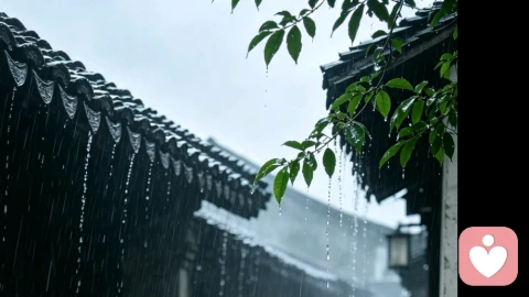 听雨自渡，慢享心安\\n \\n平日里被生活、琐事、人情裹挟着不停向前，神经一直紧绷，难得借着雨天给自己按下暂停键。不必奔赴目的地，不必纠结未完成的烦心事，就安