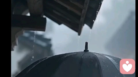 借落一场雨，安抚疲惫的心灵