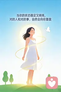 我们一路追逐的幸福，从来都不是别人眼里的“标配”，而是藏在日常里的安稳：
不后悔过往的选择，是心里没有郁结；
不恐惧未知的风雨，是内核足够坚定；
有爱相伴、有自信支撑，是情感有归处、灵魂有力量！