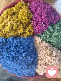 云南特色五彩花米饭，植物天然染色，好看又好吃✨
人间烟火，五色欢愉配图