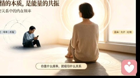 亲密关系的底层真相:感情的本质,是能量的共振