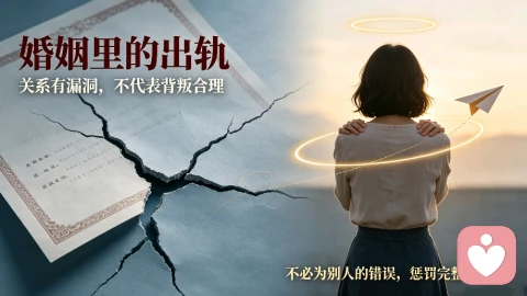 婚姻里的出轨:从来不是偶然,而是关系的隐性崩塌