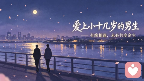 爱上小十几岁的男生,没有结局的感情,该怎么放下