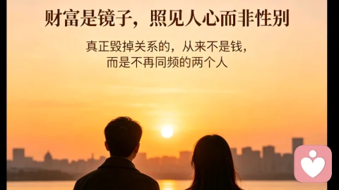 财富是镜子，照见的从来不是性别，而是人心