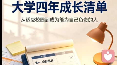 大学四年成长清单