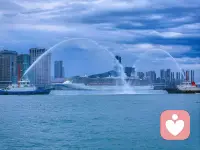 船在走，云在飘，风在吹。

此刻的课题只有三个字：放～下～来。🚢