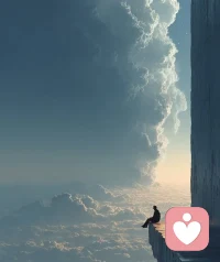 总觉得身上背负了太多。 要负责任，要情绪稳定， 要在这个拥挤的现实里，努力证明自己的分量。
直到偶然间，跌入这样一片无边无际的空旷里。
这是一种何等奢侈的体验。！当眼前的维度被无限拉大， 那种被允许微不足道的轻松感，瞬间席卷全身。
原来，治愈庞大压力的最好方式， 不是去硬抗，而是让自己彻底地置身于浩瀚之中。
在绝对的静谧和巨大的空间面前， 那些原本压在心口的、沉甸甸的焦虑和得失， 突然就失去了原有的重力。
不用去管方向， 也不需要向任何人证明你正在抵达什么终点。 在这里，社会赋予你的所有标签统统失效。
你只是一个轻盈的、脱离了所有刻度的孤岛。
把所有执念都安全地释放在这片虚空里， 在这短暂的一分钟里， 享受这种彻底的抽离。