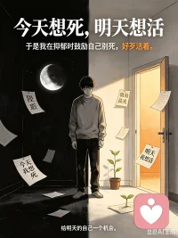很难说谁的痛苦更胜一筹。
漫长的抑郁像是深不见底的坠落，穿行在永无尽头的黑暗隧道；双相的情绪突转，则像一辆彻底失控的过山车，前一秒飘荡在云端狂喜，下一秒狠狠砸进冰冷谷底。
 
我闭上眼睛入眠，常常在梦境里止不住发抖。心底最朴素的愿望简单到极致：一觉醒来，眼前的世界可以明媚可爱一点。日复一日重复着入睡与苏醒，偶尔会得偿所愿，带着满身活力热烈地过完一整天；更多时候事与愿违，睁眼的刹那，厌倦与绝望裹挟着泪水浸湿整片枕头。
 
我始终在情绪里失控摇摆。今天满心疲惫只想逃离一切，明天又贪恋人间、拼命想要好好活着，后天再次被灰暗吞噬，萌生放弃的念头。抑郁席卷全身时，我一遍遍安抚挣扎的自己：先别放弃，暂且撑下去，给第二天的自己留一次转机。
 
这份苦难最磨人的地方在于，我永远预判不到，隔日清晨睁开双眼时，自己会以何种姿态看待自我与世界。
窗外明明是同一轮朝阳，旁人伸手便能触碰温暖晨光，可我一夜辗转睡去又醒来，指尖触到透亮日光，眼底心底，依旧是化不开的漫漫长夜。
 
后来慢慢学会和这份割裂和解。不必强迫自己一直积极向上，允许低落，允许反复，允许情绪来回拉扯。过山车有俯冲低谷，隧道终会遇见出口，就算此刻眼里只有黑夜，也可以慢慢等待，等内心的光，慢慢穿透层层阴霾，不必急于一瞬间拥抱整片晴天，好好接住每一个破碎又倔强的自己，就够了。
 
没人能评判痛苦的重量。抑郁是无尽隧道，双相是失控过山车，在求生和求死之间反复横跳。
一样的朝阳落在窗台，有人看见光亮，我只看见黑夜。
不必逼自己立刻痊愈，允许起伏，允许破碎，慢慢走，黑暗的路，终会一点点走向天亮。配图