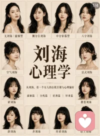 💇‍♀️看完《刘海心理学》，终于懂了我那薛定谔的发际线——剪刘海=开盲盒，tony老师才是心理医生吧😂配图