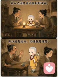 一个小小的家庭！