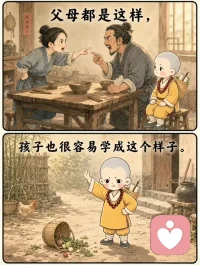 一个小小的家庭！