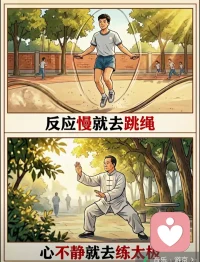 最好的良药就是动起来！运动，它是治愈身心最简单的办法！