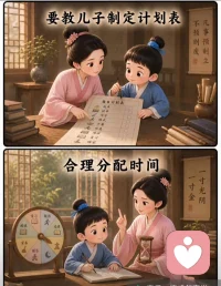 如果你生了个儿子，那你就好好的养育他，只为了以后的社会上多一个好男儿！多一个栋梁之材……