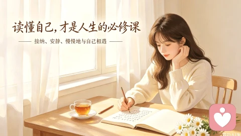 读懂自己才是人生的必修课