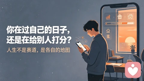 你在过自己的日子,还是在给别人打分?