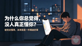 为什么你总觉得，没人真正懂你？