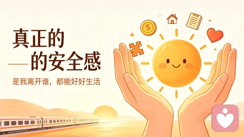 你不是没安全感,你是把安全感存进了别人银行