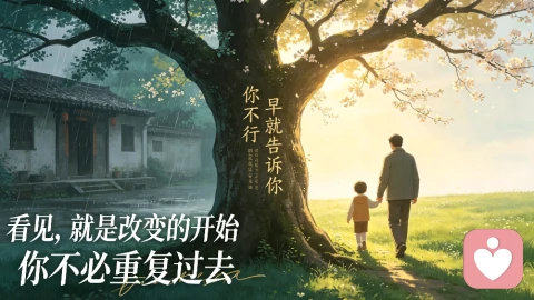 你吼出的那句话，是妈妈三十年前的原话