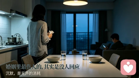 婚姻里最伤人的,其实是没人回应