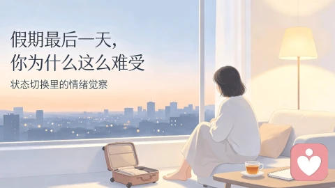 假期最后一天，你为什么这么难受