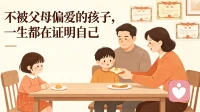 不被父母偏爱的孩子，一生都在证明自己