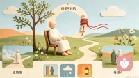 1. 顺其自然，允许一切发生 2. 向内自省，不控外物 3. 随遇而安，接纳得失 4. 放下执念，减少内耗