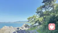 松风，碧海，晴空。