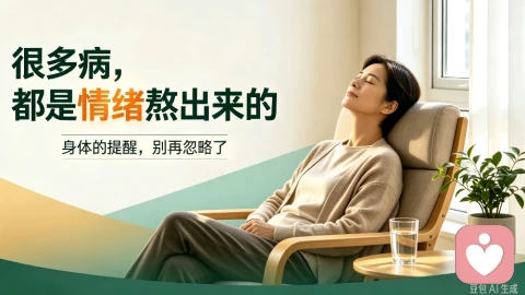 很多的病,都是情绪熬出来的