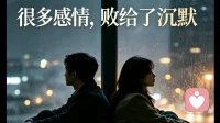 很多感情，败给了没人懂你的沉默