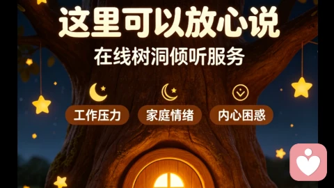 有些心事，找一个合适的人，不相识的人慢慢说。