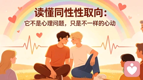 读懂同性性取向:它不是心理问题,只是不一样的心动