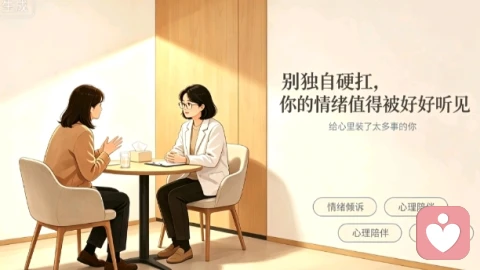 别独自硬抗,你的情绪值得被好好听见