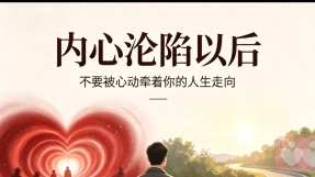 《内心沦陷以后，不要被心动牵着你的人生走向》