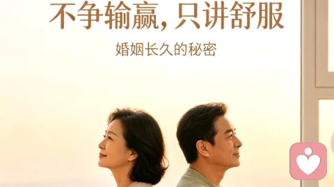 《💛婚姻长久的秘密:不争输赢,只讲舒服》