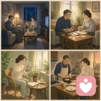 日子没法过下去的时候，不妨先停下来，不急着做决定。给自己三个月，按上面的方式试试。如果三个月后，你依然觉得窒息，那至少你努力过了，可以问心无愧地重新规划下一步。

半生烟火，你们已经一起走了这么远。把锋芒磨成温柔，不是认输，是放过彼此，也放过自己。
