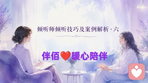倾听沟通技巧及解析案例六:情感验证——确认情绪的合理性,化解羞耻感