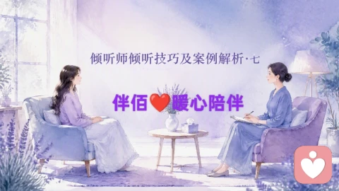 倾听技巧及案例解析案例七：行动性倾听——陪伴对方将洞察转化为具体步骤\n