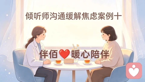 倾听师沟通缓解焦虑案例十