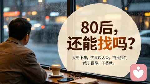 80后，还能找吗？