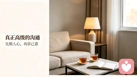 高效的沟通从来都是：先顺人心，再达己意