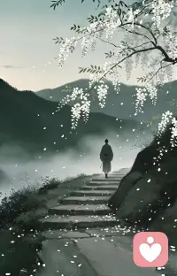 我见青山，槐序别憾。
行至水穷处，坐看云晚。 

——［艾茜语录］