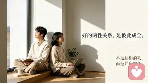好的两性关系,是相互成全,而非彼此消耗