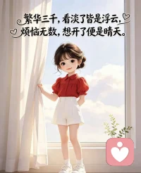 每个人都有自己的节奏，不要活成别人喜欢的的样子。如果太过在意别人的感受，那就注定自己会不好受，所以我们要随缘，惜缘，不攀缘