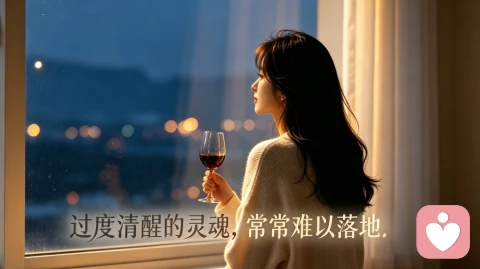 过度清醒的灵魂，常常难以落地